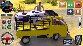 Farming Animal Transport Truck - شاحنة نقل حيوانات المزرعة - Android GamePlay  screenshot 5