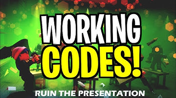 Roblox The Presentation Experience Codes ( 2022) l Codes For Presentation Experience Roblox