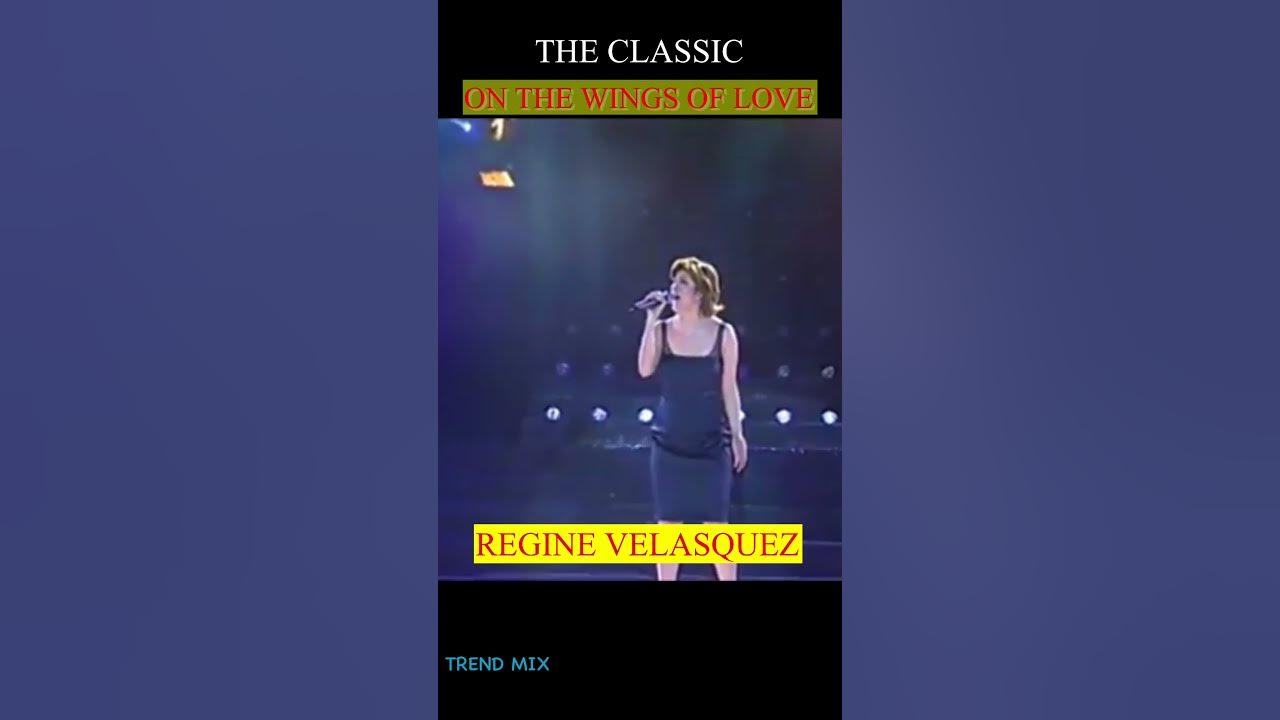 Throwback, Regine Sings Her Signature Song On The Wings Of Love #shorts #reginevelasquez