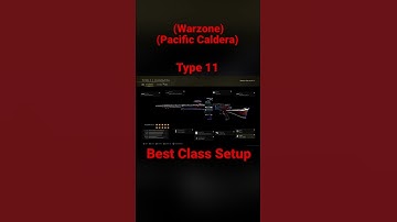 Warzone Pacific Caldera: Best Type 11 Class Setup