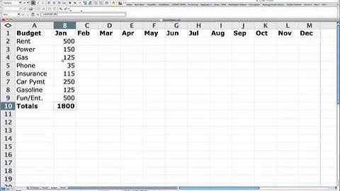 Excel Mouse Pointers