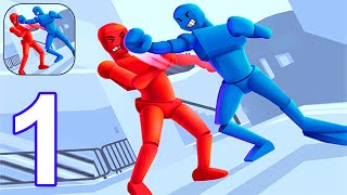 Stickman Ragdoll Fighter - Gameplay Part 1 All Levels 1-22 (Android, iOS) screenshot 2