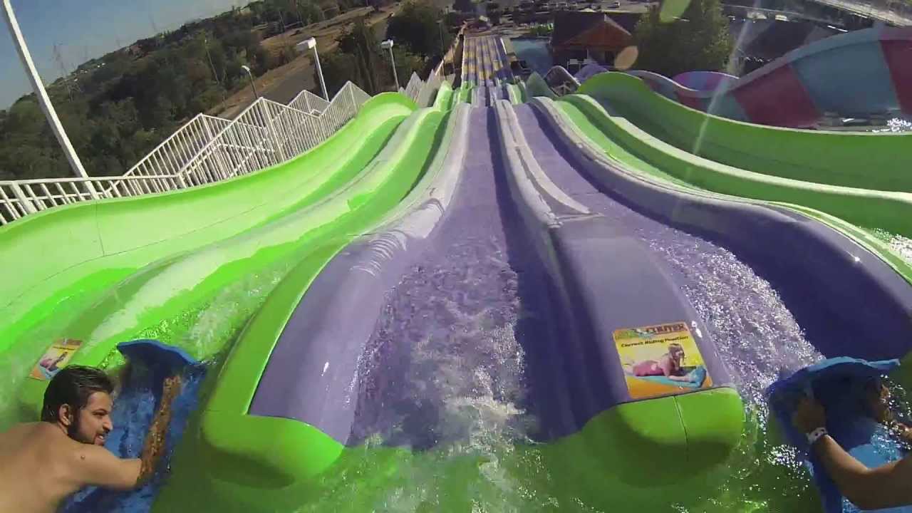 Golfland Sunsplash Roseville - Six Chuter POV Headcam - YouTube