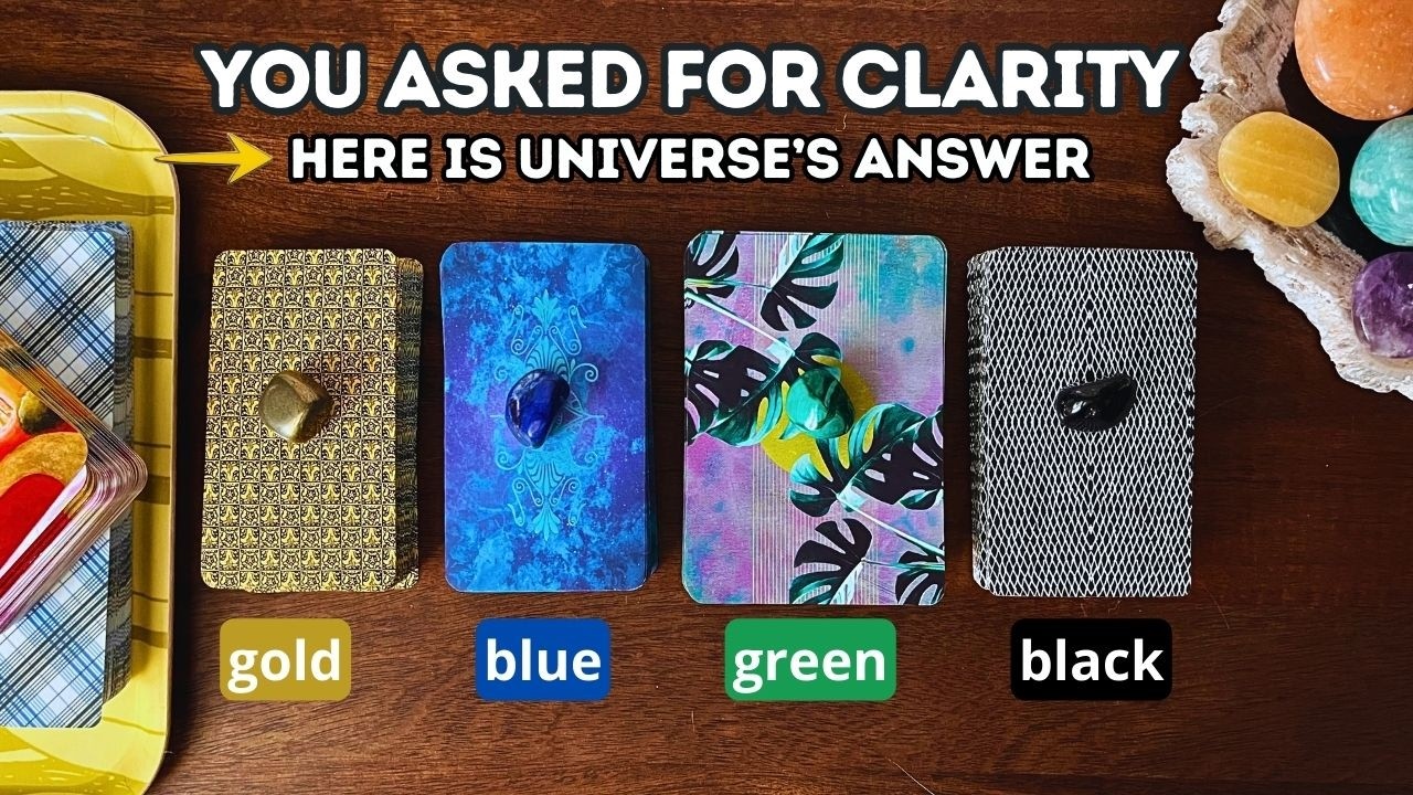 You Asked For Clarity & Here Is Universe's Answer! 💙🕯️🌍⏐PICK A CARD