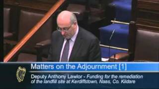 Adjournment Debate on Kerdiffstown Landfill site