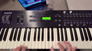Alesis QS6 demo - Stoneway