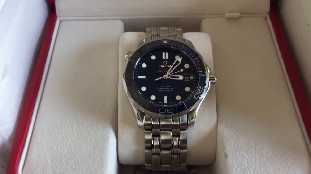 Omega Seamaster Ceramic SMP 300 Dive Watch - YouTube