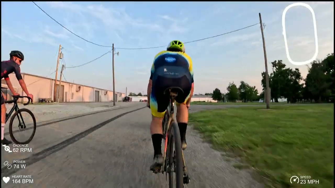 Pedaling Tiny Circles around a tiny circle - or Columbus Crit 'A' Finale 2025
