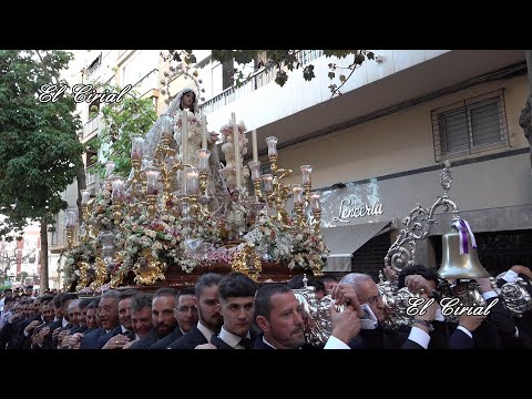 VIRGEN DEL ROCIO PENTECOSTES MALAGA 2022 PROCESION COMPLETA 4K