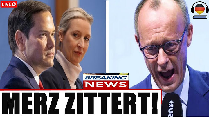Rubio-Weidel welcome in Washington: Merz trembles as the AfD takes the stage!