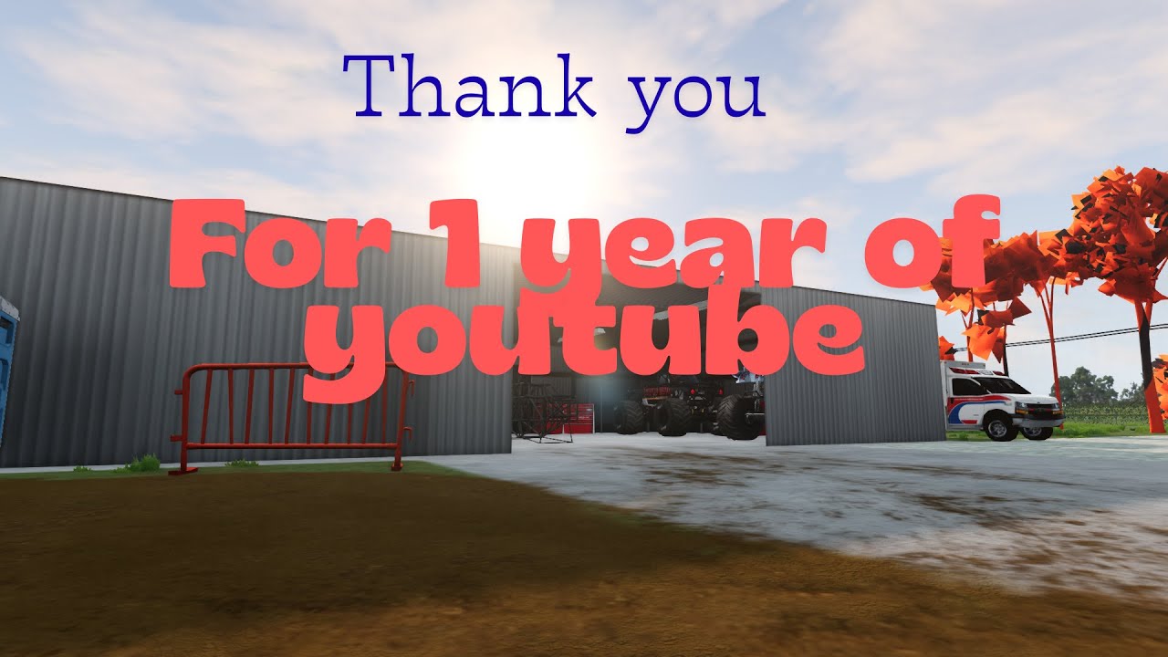 Thank You For 1 Year Of YouTube! - YouTube
