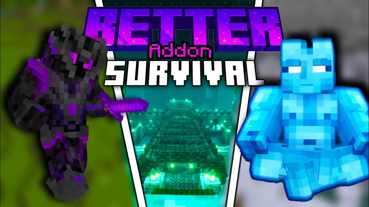 Survival Mods For MCPE 1.20 in Hindi