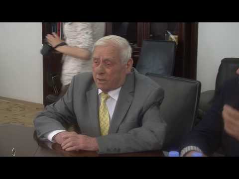 ფოთის მერმა რამინ აბლოთიას მადლობის სიგელი გადასცა 30.05.17