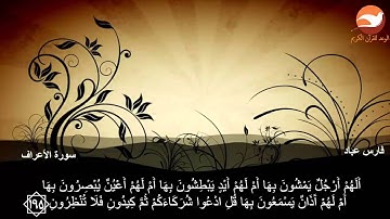 سورة الأعراف من الآيه 194 الى الآيه 198