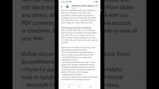 OfficeSuite: Word, Sheets, PDF screenshot 1