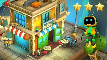 Tiny Robots Portal Escape Up In Downtown Walkthrough