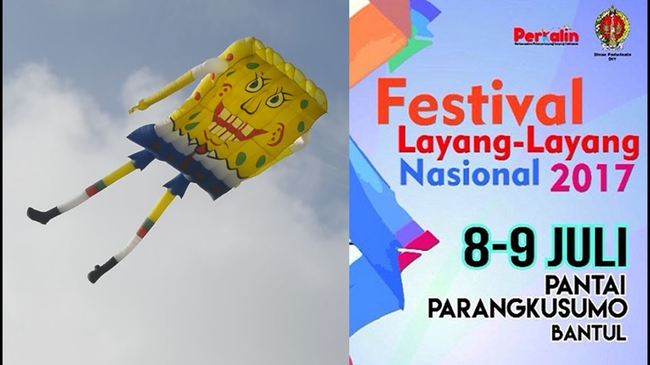 Layangan Unik Dan Lucu Festival Layang Layang Nasional 2017