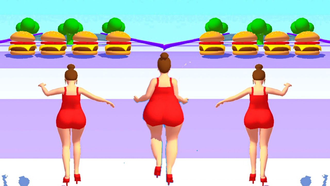 FAT RACE🍑🍉🥑 #2 Game All Levels Gameplay Walkthrough New Game - YouTube