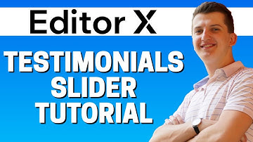 How To Add Testimonials Slider In Editor X