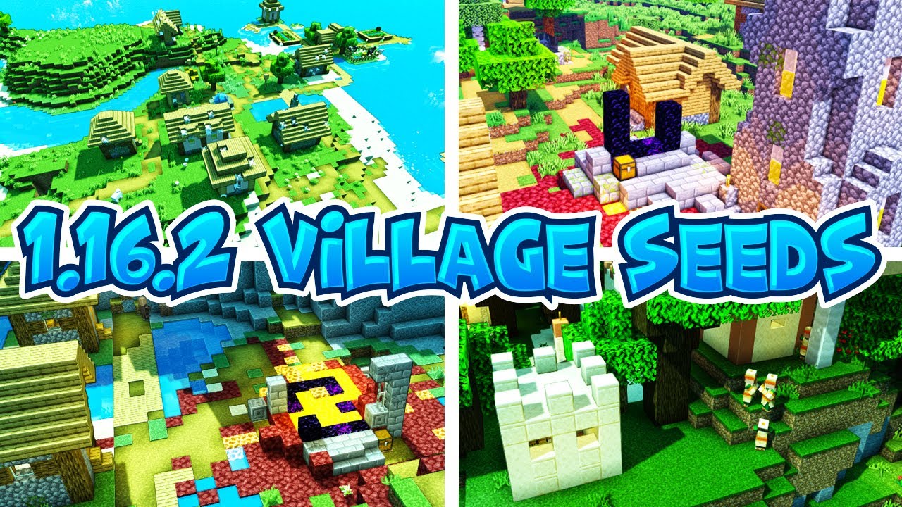 10 Minecraft Seeds with Lots of Villages at Spawn (Minecraft 1.16.2 Seeds Java Edition)