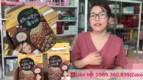 Ngũ Cốc Dinh Dưỡng Cô Gái Damtuh Hàn Quốc hộp 50 gói