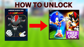 HOW TO UNLOCK RED ANDROID SHADOW IN SONIC SPEED SIMULATOR -  ROBLOX