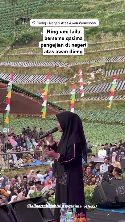 Ning umi laila with qasima in the land above the clouds. #shorts #ningumilaila #viral