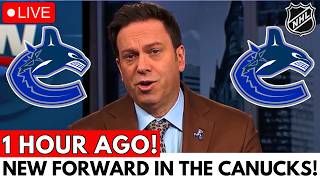 INCREDIBLE DEAL! CANUCKS SIGN STAR FORWARD TO FORM THE MOST TERRIFYING OFFENSE IN THE NHL!