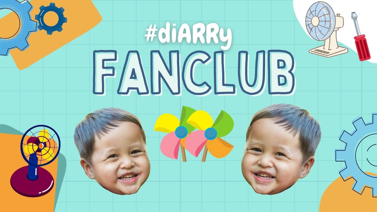 ARRASYA UNBOXING & MAIN KIPAS ANGIN - #diARRy FANclub #1