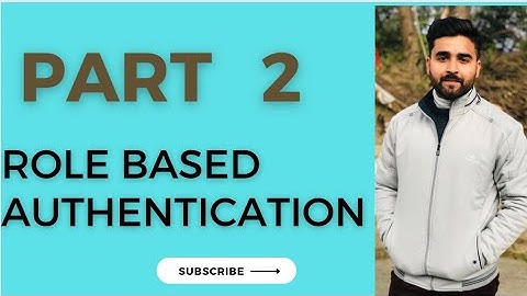 Role based Authentication Django RestFramework | Django  | Part 2