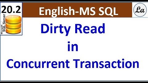 SQL Dirty Read in Concurrent Transaction