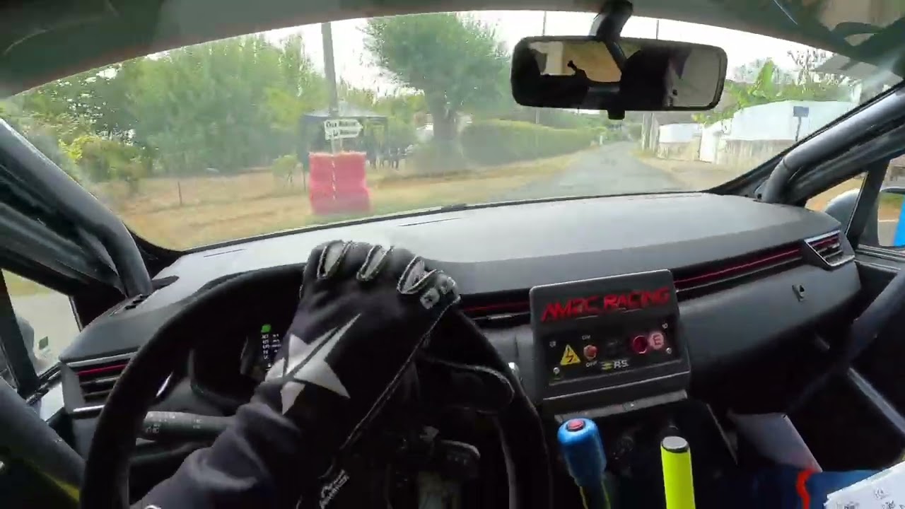 Rallye de Saintonge 2025 - ES1 - Clio Rally5 - LEGER/DELAGE