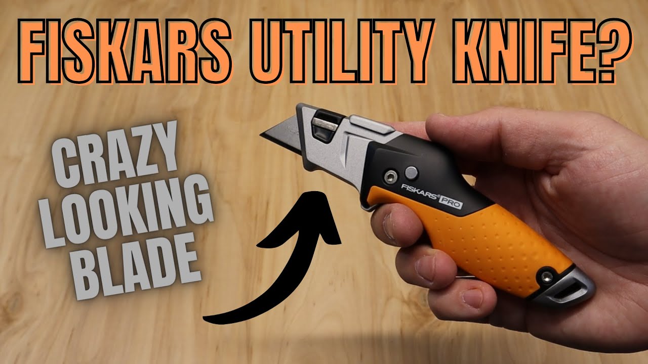 Fiskars Pro Fixed Blade Utility Knife