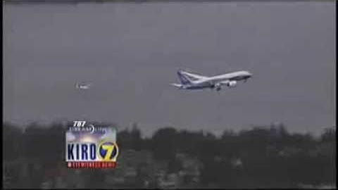 Boeing 787 Dreamliner - First flight video