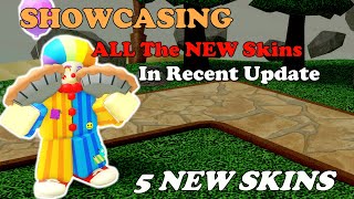 Showcasing ALL THE NEW SKINS In The NEW SKINS UPDATE || Tower Defense Simulator