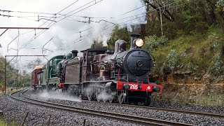 Blue Mountains Flyer - 3265 & 3526 Double Header - 12 May 2024