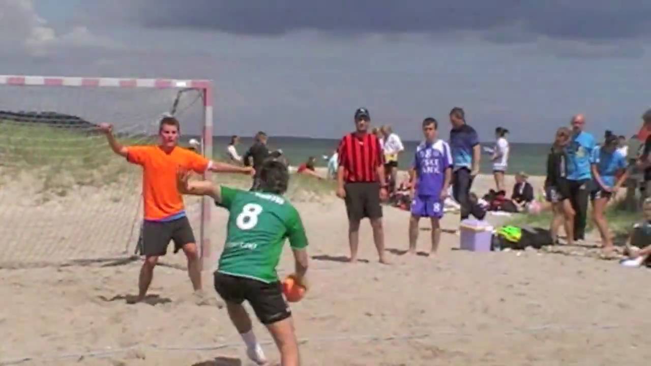 Danish Championship Beach Handball Beach Stidsholt Efterskole vs