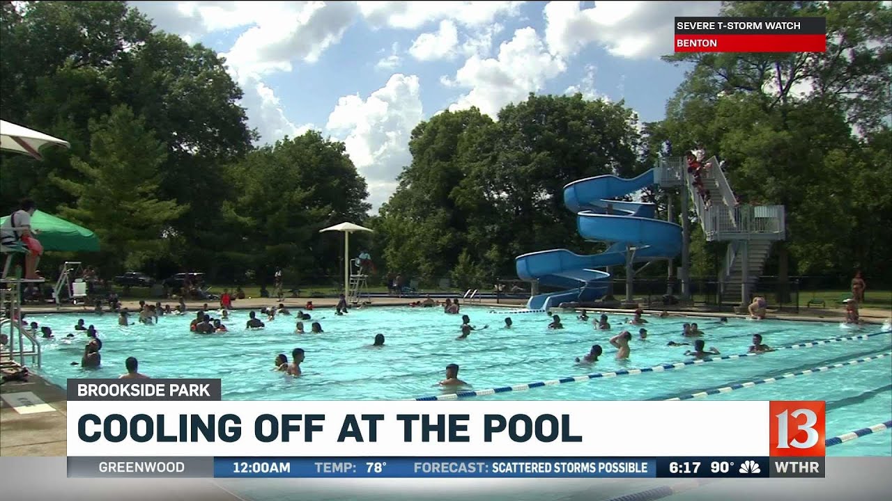 Cooling Off At The Pool Youtube