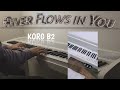 Yiruma-River Flows in You /KORG B2 || Piano Song#8