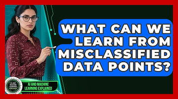 What Can We Learn From Misclassified Data Points? - AI and Machine Learning Explained