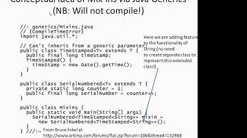 Interfaces Classes Mixins and Skeletal Implementations