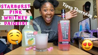 Hey, hey! welcome to my channel! in today’s video i will be making a
pink starburst inspired daiquiri with strawberry lemonade flavored
whitney ams...