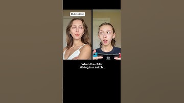 #pov When your older sibling is a snitch so you have to talk in code… IB ​: @thejessicakaylee