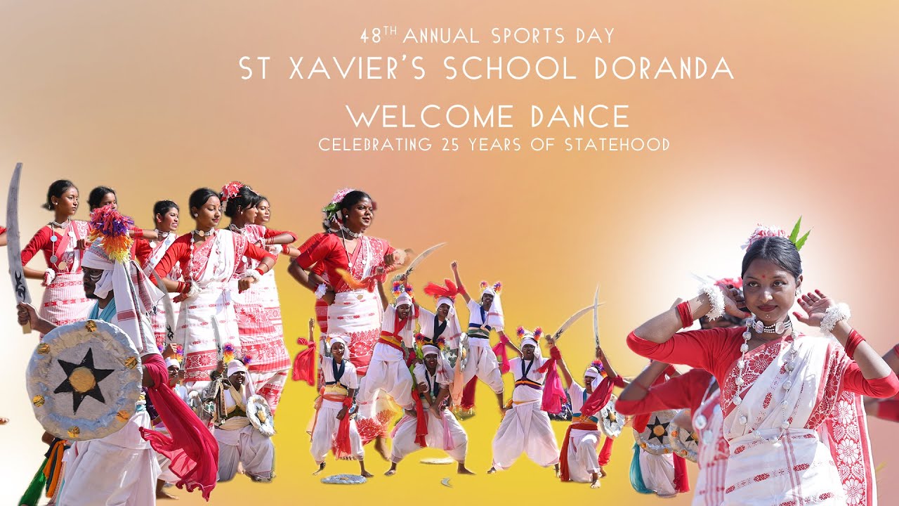 WELCOME DANCE - ANNUAL SPORTS 2025 | SENIOR SECTION @SXD - YouTube