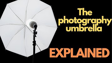 The photography umbrella