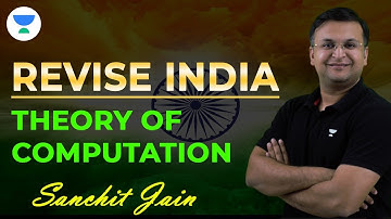 TOC Lecture - 3 |  Revise India | GATE 2023 | Sanchit Jain