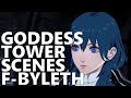 Goddess Tower Female Byleth Compilation Cutscene Ball Wish! Fire Emblem Three Houses 15