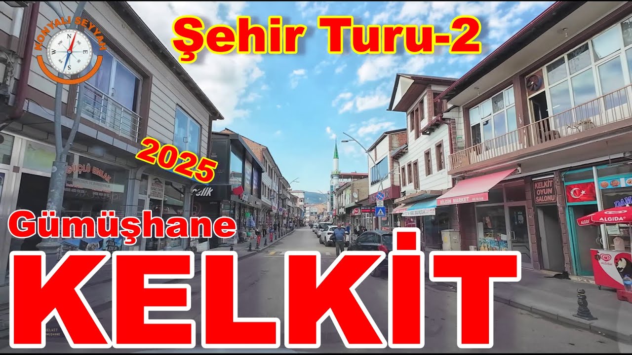 🚙 Kelkit  Şehir Turu ve Tanıtımı 🎵 | Kelkit’i Keşfet | Driving Tour of Kelkit with Music & Narration