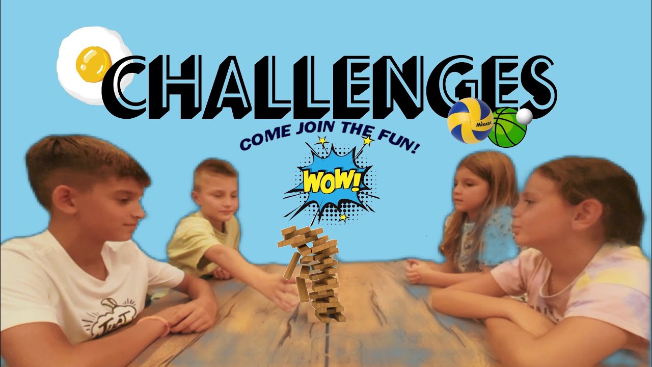 Fun Challenges with my Friends🤪 - YouTube
