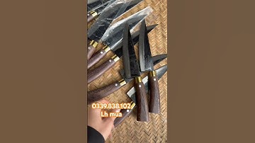 Dao pile lóc thịt thái thịt